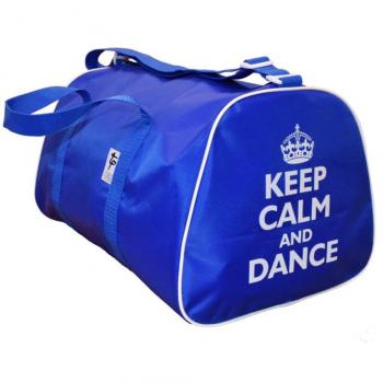Tappers y referencias Keep Calm and Dance bolsa de deporte, color azul cobalto, tamaño talla única