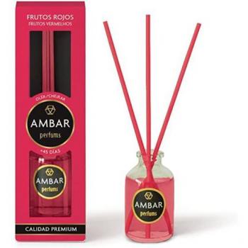 Ambientador de mikado LILI HOME Frutas de la Pasión 45 ml, 3 cañas de ratán coloreadas, 0% Alcohol, Perfume Calidad Premium, Duración +60 días, ideal para cualquier habitación, elimina