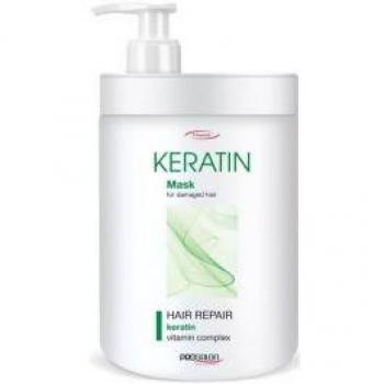 Mascarilla Capilar Profesional de Queratina Prosalon con Complejo Vitaminado para Cabello Seco y Dañado - 1000g