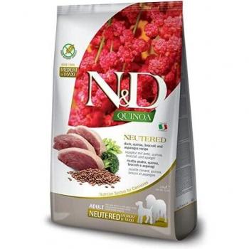 N&D Quinoa Dog Med/Maxi NEUTERED Pato 12KG FARMINA