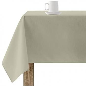 Mantel 180x250 cm resinado antimanchas, impermeable NO Hule, tejido 100% algodón orgánico, liso tacto algodón - Mantel Elegante Made By BL BELUM