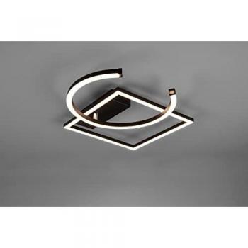 Lámpara de Techo LED Regulable PIVOT 23,5W/2800lm 3000K Negra Matizada con Switch Dimmer