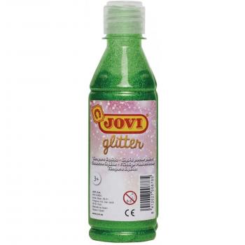 Témpera Líquida Glitter Jovi Verde 250ml