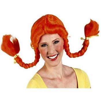 Orange wig for women (peluca)