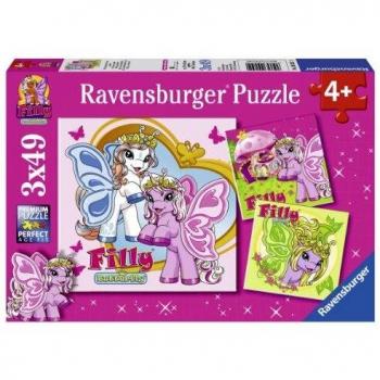 Puzzle Ravensburger Amigos Mariposa Fillys - 49 piezas