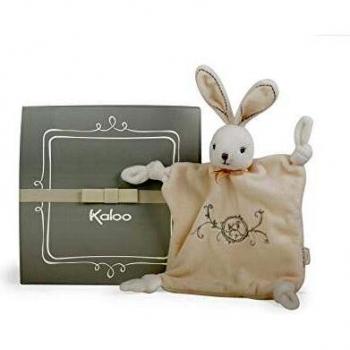 Kaloo Colección Perle Doudou con nudos Conejito 20 cm, Crema