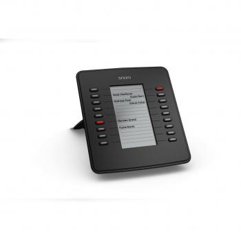 SNOM D7 Expansion Module for Snom 715; 725; 765, High-resolution graphical display with backlight, 18 configurable, self-labeling LED keys; 4011
