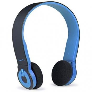 Hi-Fun Blu - Auriculares de diadema abiertos, azul