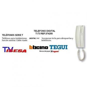 Legrand/Bticino - Tfno. t-73e 1+1