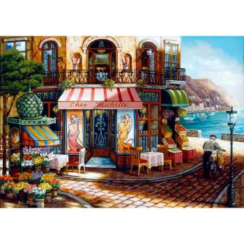Puzzle Bluebird Chez Michelle de 1000 piezas