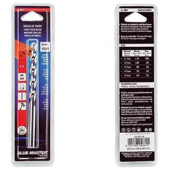 Broca pared standard 9 mm, diámetro 9 mm, tipo de broca: pared, formato: blister, norma: DIN 8039