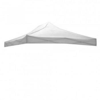 Cubierta de Techo Impermeable Blanca 300x450 cm para Cenador Plegable Resellable