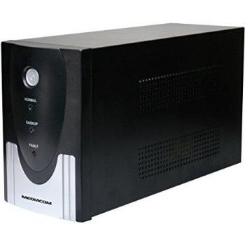 UPS Mediacom 1000VA 600W Metal con 4 Salidas AC