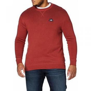 JACK & JONES JORDOUBLE Knit Crew Neck Plus Jersey, Rojo