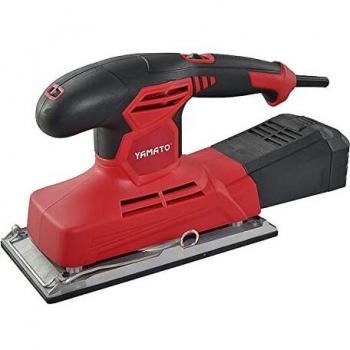 Lijadora Orbital Yamato 300 Watt. Base Aluminio 230x115 mm. 6.000/12.000 R.P.M. Con Velocidad Variable