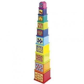 PlayGo - Juego Torre de Cubos cuadrados