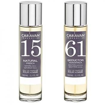 Set de 2 Perfumes Caravan Hombre Nº61 y Nº15 Multicolor