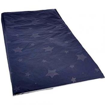 Petitpraia Etoile Azul Noche Colcha + Protector Cuna 70 - Relleno Incluido - Mantas