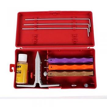 Lansky LS51 Affilacoltelli,Unisex - Adulto, Rojo, un tamaño