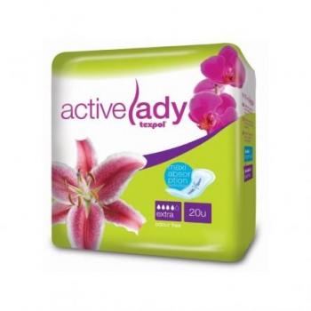Compresas Absorbentes para Incontinencia de Orina Ligera Texpol Lady Extra - 20 Unidades