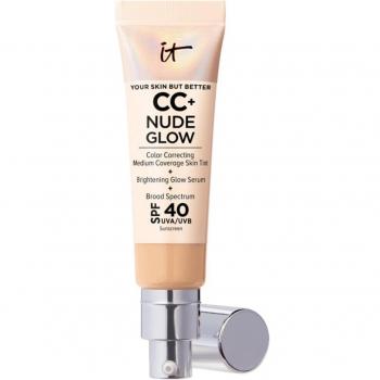 IT Cosmetics Your Skin But Better CC+ Cream Nude Glow Foundation SPF 40 Medium