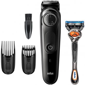 Braun BT5242 - Depiladora para la barba con batería recargable, resistente al agua, color negro