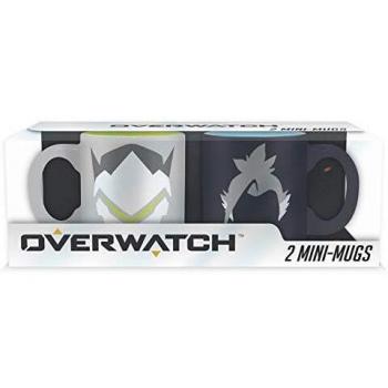 ABYstyle - OVERWATCH - Juego de 2 mini tazas - 110 ml - Hanzo y Genji