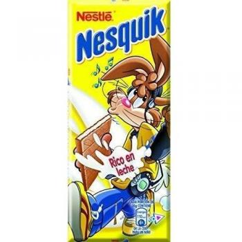 NESQUIK Chocolate con Leche Tableta - Paquete 20 x 100 gr - Total: 2 kg