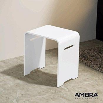 Taburete Kento de Superficie Sólida - 40x27x43CM