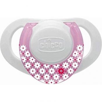 Chicco Physio - Chupete de caucho, 0 meses en adelante, color rosa