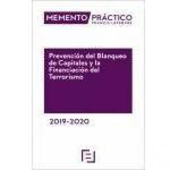 Memento Prevención del  Blanqueo de Capitales y la Financiación del Terrorismo 2019-2020 - Lefebvre-El Derecho