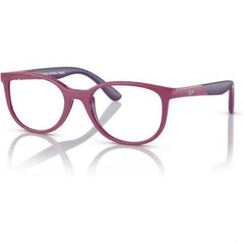 Ray-Ban Kids RY1622 Col. 3933 Bambino Pillow Fucsia Eyeglasses - Size 48, Pink Frame, Blue Light Block Available