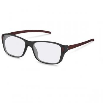 Montura de Gafas para Hombre Rodenstock R8013 BLACK, Armazones Negros, Lentes Recetadas 55