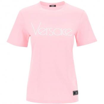 Versace T-Shirt for Women - Color: Pink, Size: 38