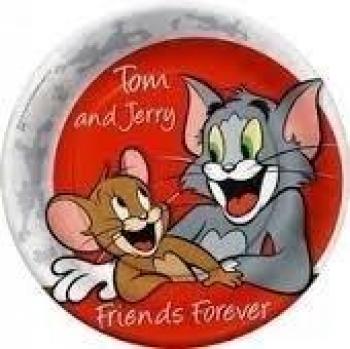 Tom platos & Jerry diam.18 cm cof.10 unidades Forever Friends