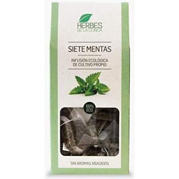 De la Conca - Infusión 7 Mentas plastic-free - Pack 12 pirámides