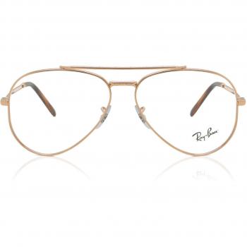 Ray-Ban RX3625V 3094 Gafas Recetadas para Hombre Rose-Dorados con Lentes de 58 mm