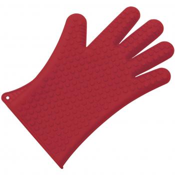 Lacor 60034 - Guante silicona 5 dedos 27 cm