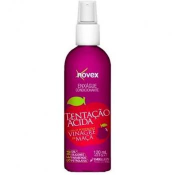 Novex Vinagre de Sidra de Manzana, Spray Acondicionador - 120 ml.