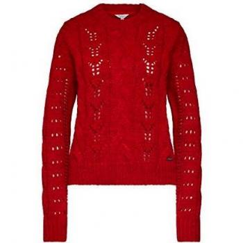 Pepe Jeans Jersey Candela Granate Mujer L Rojo