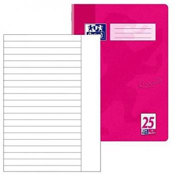 Cuaderno Oxford Touch A4, Raya 25, Rosa, 16 Hojas, Papel Óptico 90g/m²