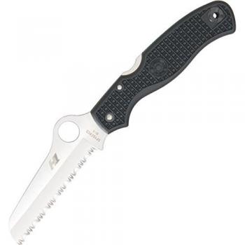 Spyderco SC89SBK Cuchillo tascabile,Unisex - Adulto, Negro, un tamaño