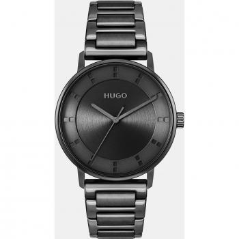Reloj de hombre Hugo Ensure 1530272 de acero negro