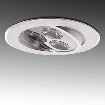 Greenice | Foco Downlight LED Ecoline Circular 3W 300Lm 30.000H | Blanco Frío