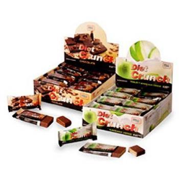 Barrita Diet Crunch Chocoñate 32 unidades de Just Aid