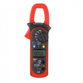 UNI-T UT203 Medidor Digital de pinza ac dc voltaje corriente resistencia frecuencia multímetro Tester