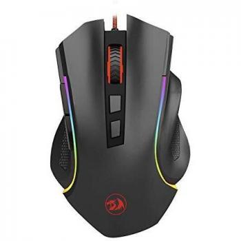 Redragon M607 GRIFFIN Gaming Mouse, Pixart PMW3212 7200 DPI Optical Sensor, RGB Customizable Lighting, 7 Programmable Buttons, Integrated Memory, Switches 10 Million Clicks