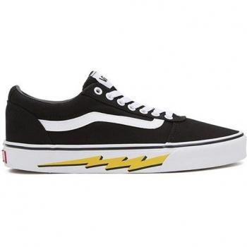 Zapatillas Deportivas Infantiles Vans Ward Vari Negro