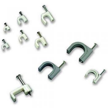 Electraline 60710 - Clips sujeta cables