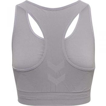 Sujetador Deportivo Sin Costuras Hummel Tif Minimal Gray XL Mujer